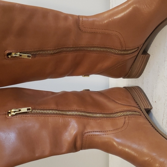 Coach Mirriam Womens Leather Winter Boots Size 7.5 - Picture 5 of 10